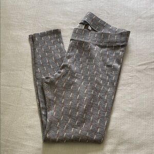 Ibex Gray Patterned Women's Leggings